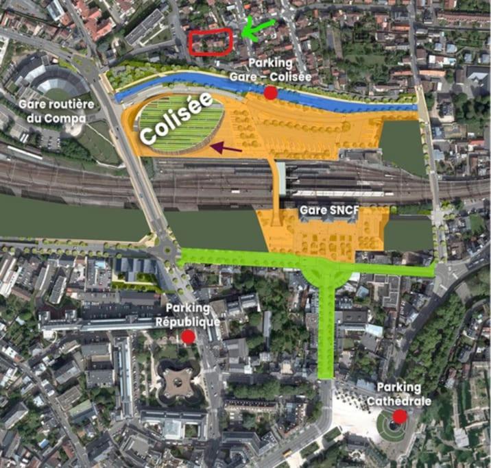Studio 2 Chartres Gare Et Colisee A 100 M Экстерьер фото
